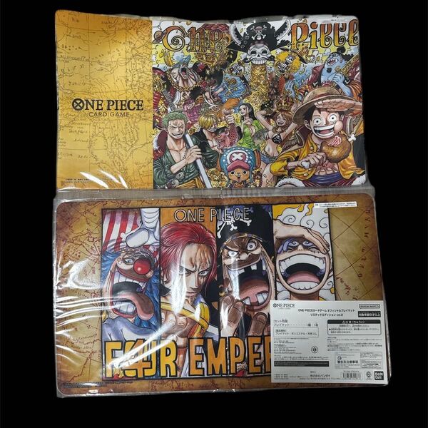 ワンピースカード オフィシャルプレイマットリミテッドエディションvol.1 vol.2セット