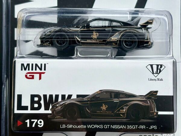 TSM ミニGT LBWK リバティーウォーク LBシルエット ワークス GT 日産 35GT-RR JPS