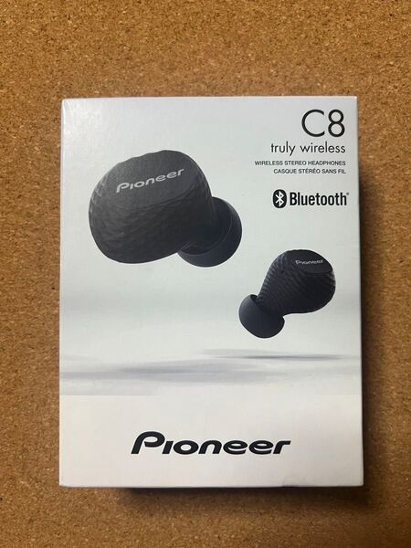 パイオニア(Pioneer )Truly ワイヤレスインイヤーヘッドホン ブラック SE-C8TW (B)◎