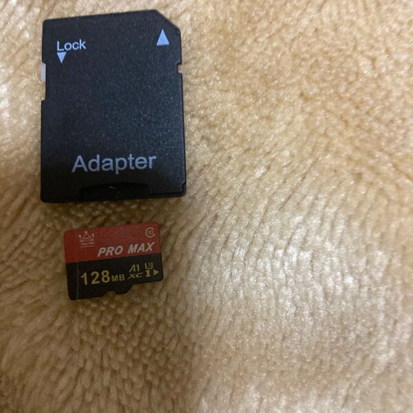 microSDカード 128MB アダプターセット
