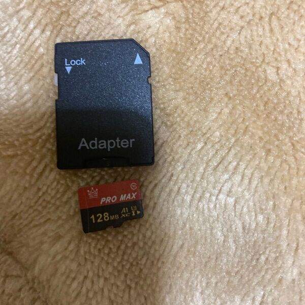microSDカード 128MB & SDカードアダプターセット