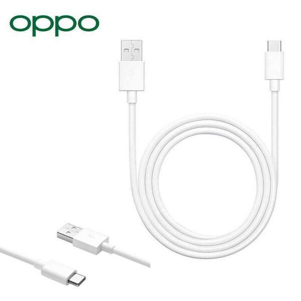 OPPO 純正 DL143 3A USBケーブル Type-A 急速 1m 新品
