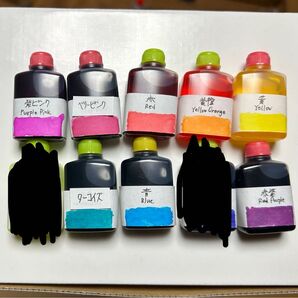 着色料 8色 13ml 着色剤 酸性染料 504-2