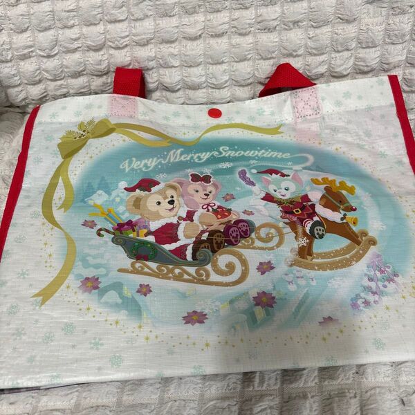 東京ディズニーシー クリスマス ダッフィショッピングバッグ