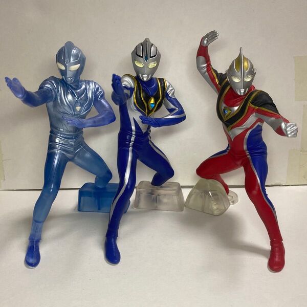 英雄勇像 ウルトラマンガイアシリーズ 3点セット