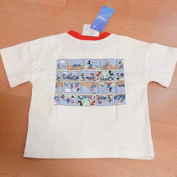 新品 タグ付き Disney ディズニー ミッキー Tシャツ 半袖 90サイズ