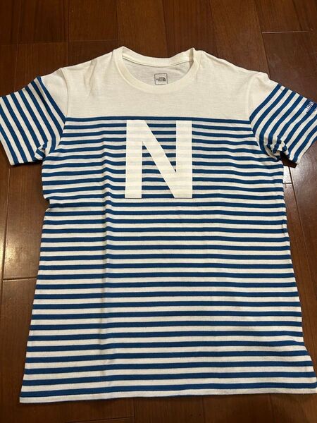 THE NORTH FACE ノースフェイス ボーダー Tシャツ s