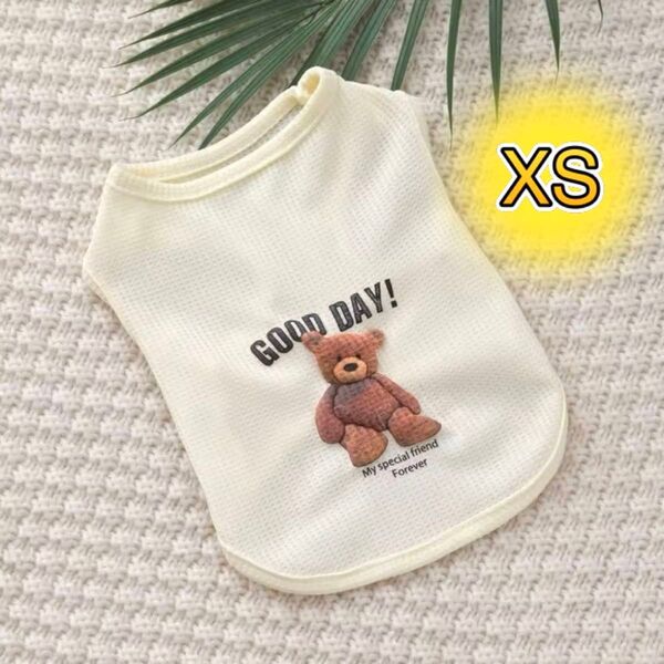犬服 タンクトップ XL イエロー ノースリーブ 袖なし ペット ペットウェア ドッグウェア 犬 犬用品 小型犬 犬の服 春 夏
