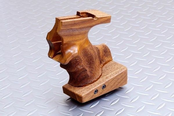 【新品未使用】マルゼン APS-3 専用 アナトミカル ウッドグリップ 左手用 (レフトハンド) 木製グリップ APS-1