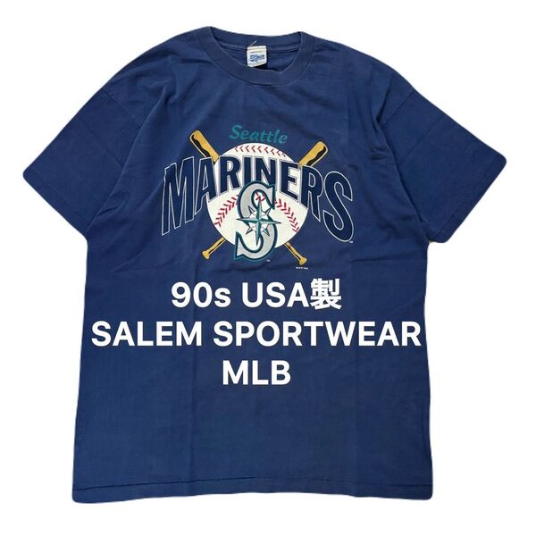 90s USA製 SALEM SPORTWEAR MLB Tee ヴィンテージ Tシャツ アメリカ製 アメカジ ビンテージ
