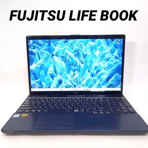高性能LIFEBOOK AH77 ノートPC フルHD 15インチ テンキー付 在宅ワーク オンライン会議