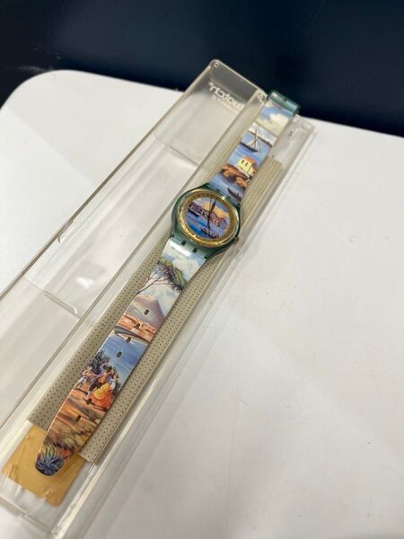 スウォッチ SWATCH s437 gm124 1993 ソレミオ 稼働中