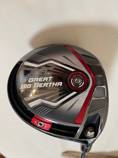 GREAT BIG BERTHA ドライバー グレートビッグバーサ シャフト2本 ウエイト2個付き