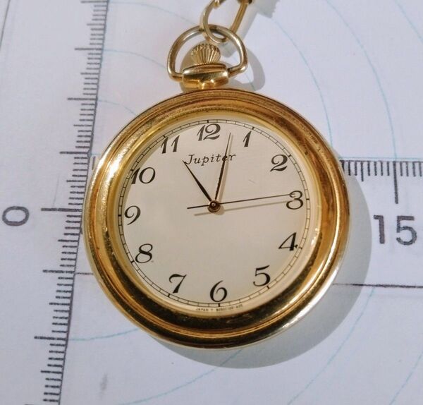 稼働品 リアルレア ORIENT Jupiter 懐中時計 ORIENT MOVT 電池交換済