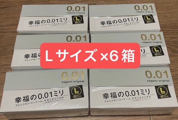 【新品・未使用】サガミオリジナル 0.01Lサイズ×6箱【値引不可】