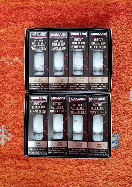 New〈〉最新〈〉バージョン3.0 KIRKLAND カークランド 3ピース ゴルフボール 24個 未使用品