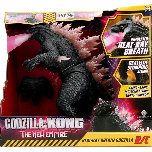 Jada Toys ヒートレイブレス ゴジラ ラジコン 特撮 Godzilla