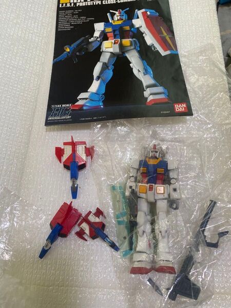 rx 78 ガンダム ガンプラ バンダイ 機動戦士ガンダム 組立済み HG ジャンク コアファイター hg mg
