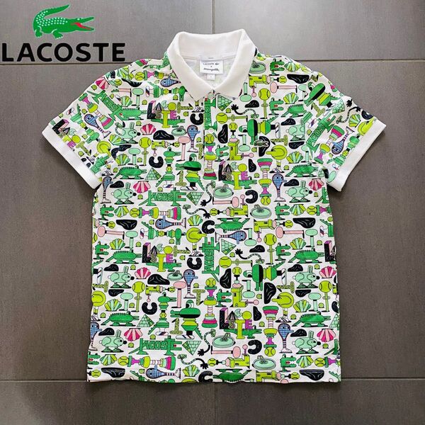 LACOSTE ラコステ× Jeremyvilleジェレミーヴィル コラボ ポロシャツ size S