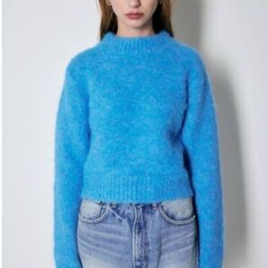 moussy ニット blue