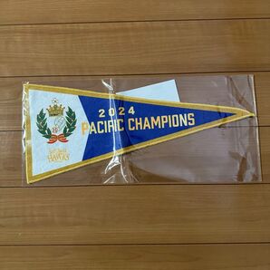 新品未開封品 福岡ソフトバンクホークス 24優勝ペナントタオル