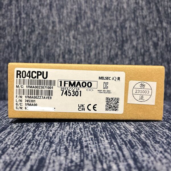 R04CPU MELSEC iQ-Rシリーズ シーケンサCPUユニット 三菱電機