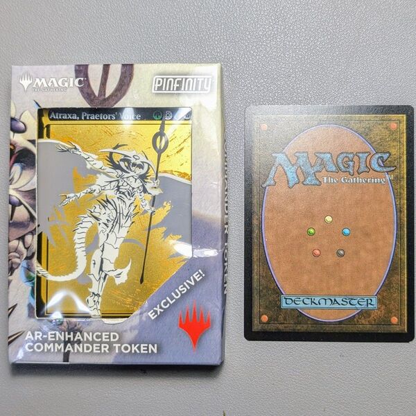 【未使用】MTG Pinfinity 法務官の声、アトラクサ 提示用 金属製