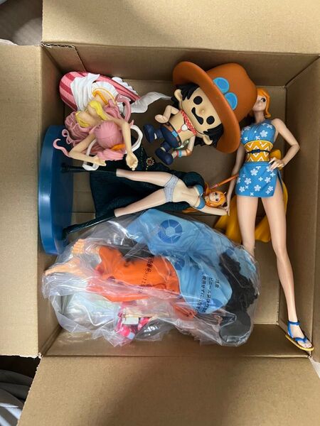 ワンピース フィギュアまとめ売り おでん ナミ エース しらほし プライズ