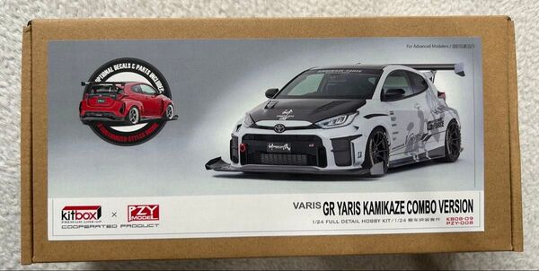 PZY & KitBox Models 1/24 Toyota GR Yaris Kamikaze Combo Version