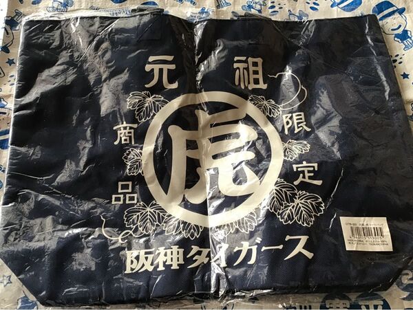 阪神タイガース トートバッグ ネイビー 未使用