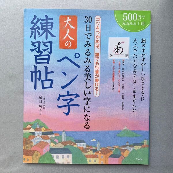 30日でみるみる美しい字になる大人のペン字練習帖コツをつかめば、誰でも行書が書ける!(30日でみるみる美しい字になる)樋口咲子/著