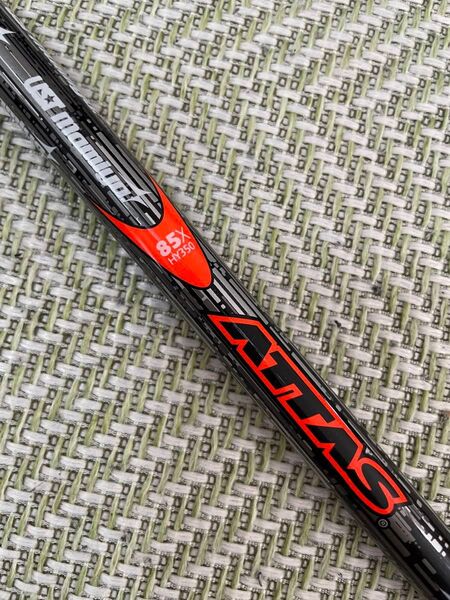中古USTマミヤアッタス85X UT用シャフト(38.7インチ)、テーラーメイドスリーブ