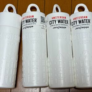 アムステルダム シティ ウォーターボトル 4本 500ml Join the pipe