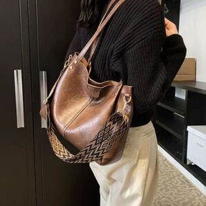 レザートートバッグ トートバッグ バッグ 就職 おしゃれ ブラウン ビジネス 新生活
