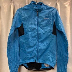 SHIMANO シマノ ウィンドブレーカー ロードバイク ブルー Mサイズ