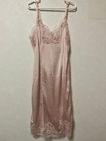 Amour スリップ ピンク レース