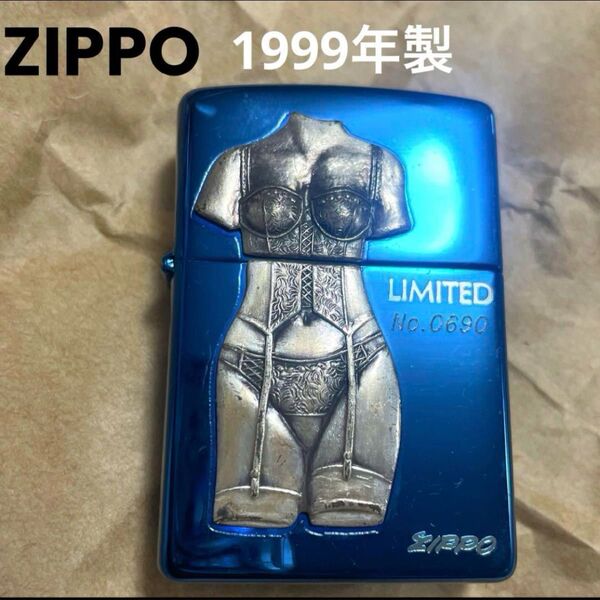 レア!! 希少価値あり!! Zippo BEAUTY LIMITED EDITION 1999年製 リミテッドエディション
