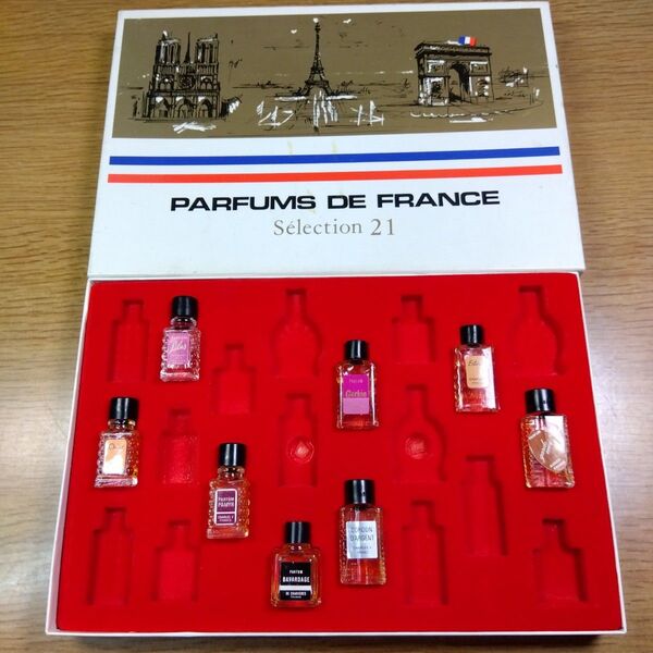 PARFUMS DE FRANCE Selectin21 ミニ香水 8本