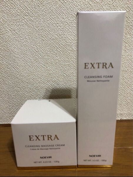 ノエビア エクストラ 薬用マッサージクリーム 120g&ノエビア エクストラ薬用クレンジングフォーム100gセット