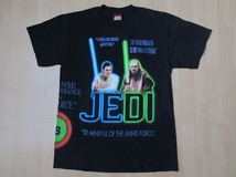 JEDI VS SiTH・3面デカプリントTシャツ表面