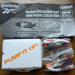 Reebok リーボック INSTAPUMP FURY MINI FIGURE COLLECTION ORANGE ガチャ