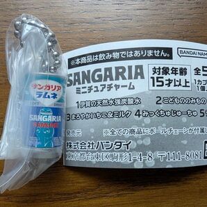 SANGARIA サンガリア ミニチュアチャーム ラムネ ガチャ