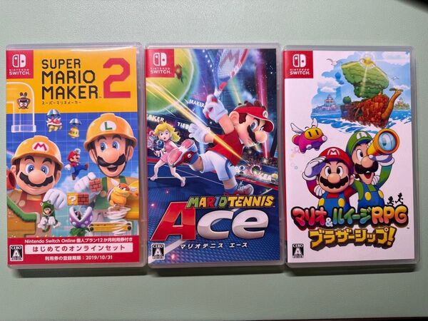 【Switchソフト】 マリオ .RPG テニス メーカー