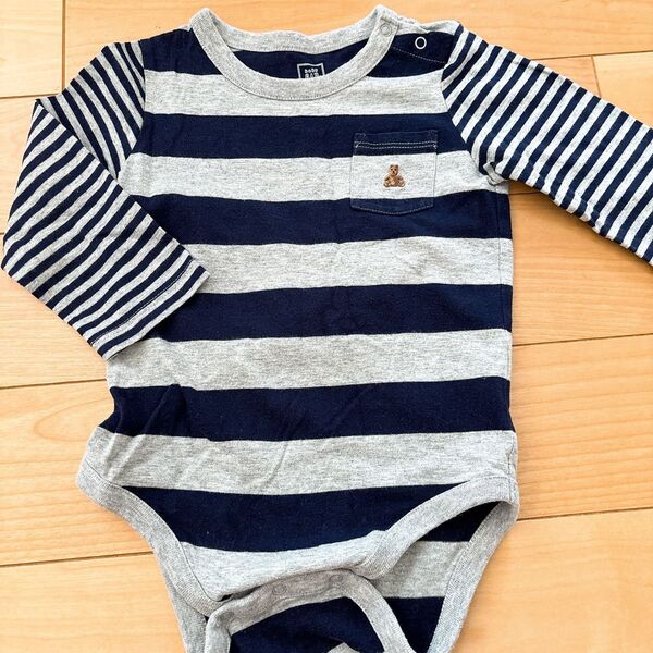 babyGap ボーダー柄ロンパース 美品