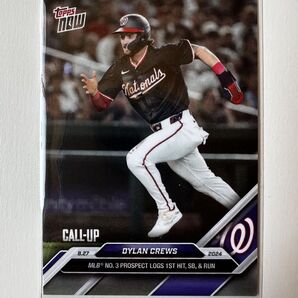 Topps Now 601 DYLAN CREWS