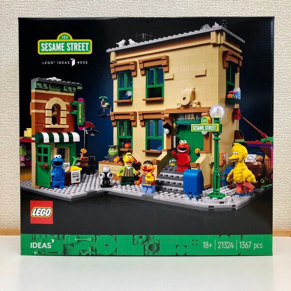 【新品未開封】レゴ LEGO アイデア 21324 セサミストリート 123番地 1点 レア廃盤品