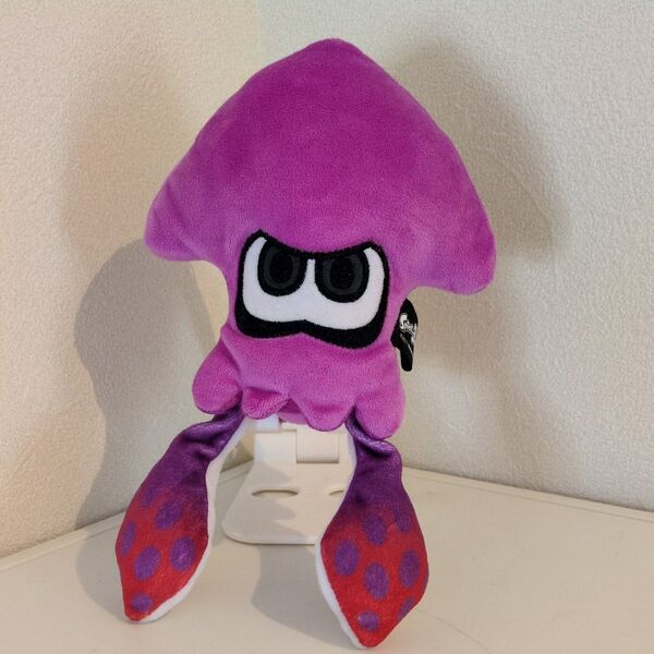 ぬいぐるみ スプラトゥーン イカ ネオンパープルS