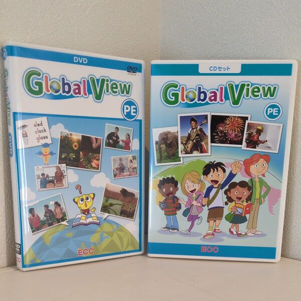 ECCジュニア Global View PEクラス DVD & CD セット