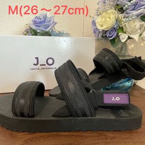 ★SALE★美品 ヤンチェオンテンバール サンダル スポーツサンダル ストラップ 黒 ブラック 限定品 香取慎吾
