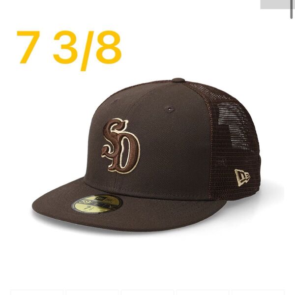 NEW ERA / SD 59FIFTY Logo Mesh Cap ニューエラ ERA 59FIFTY